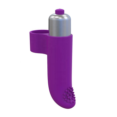 Close-up of a woman's hand holding a tube of Finger Sweet Pink, emphasizing the sleek and compact packaging design