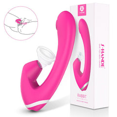 Vibrador S-hande Doble Estimulación Rabbit Pink sex toy for women