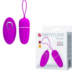 Huevo Inalámbrico Bradley Pretty Love for solo pleasure or couples play