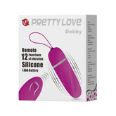 Pretty Love Huevo Vibrador Debby, a discreet and powerful vibrating egg for intimate pleasure