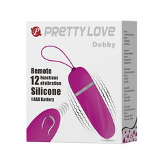 Pretty Love Huevo Vibrador Debby, a discreet and powerful vibrating egg for intimate pleasure