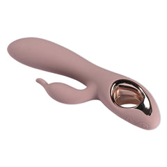Rechargeable Kate vibrator with multiple speeds and pulsation patterns for ultimate pleasure