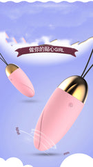 Close-up of a pink lady egg from Huevo Spark, a high-quality and healthy egg product