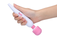 Rechargeable mini wand massager with powerful vibrations for deep tissue relief