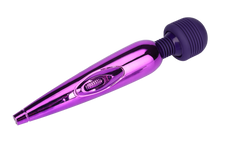 Rechargeable mini wand massager with powerful vibrations for deep muscle relief