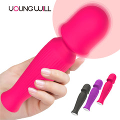 MOKA WAND MASSAGER NVTOYS designed with 10-speed vibrating functions and dual motors