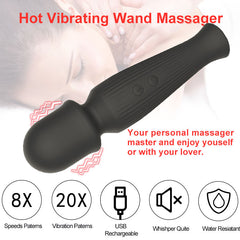 Ergonomically designed MOKA WAND MASSAGER NVTOYS for full body massage