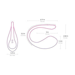 High-quality, discreet, and powerful Lovense Lush 3 wearable vibrator for ultimate pleasure