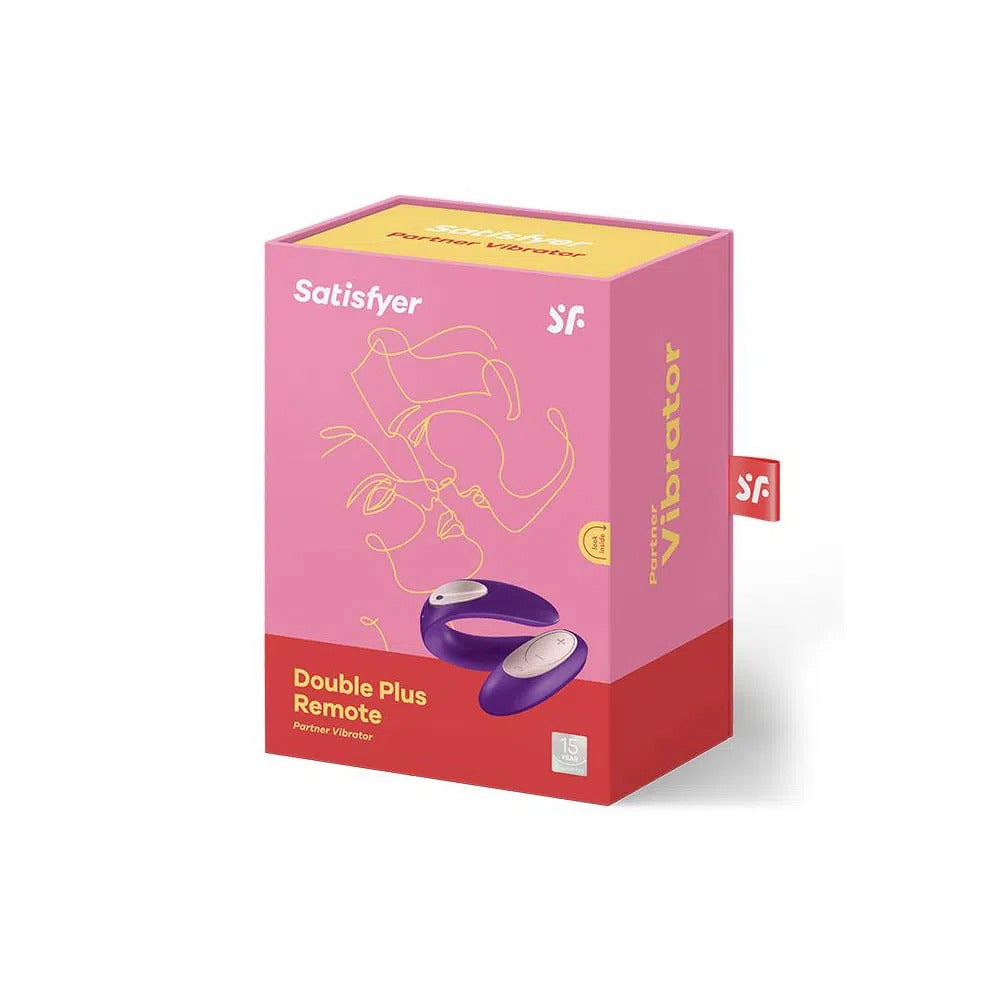 Two-in-one Satisfyer Double Plus Remote sex toy for ultimate pleasure