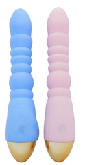 ###
A close-up image of a pink bead-shaped vibrator with multiple speeds and patterns