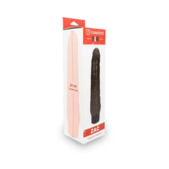 Lifelike Zac dildo with suction cup base for hands-free play