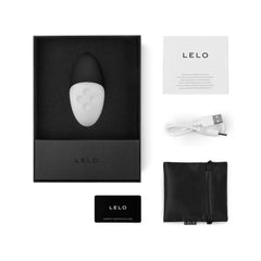 Lelo Siri 2 vibrator in black, rechargeable, waterproof, and ultra-quiet
