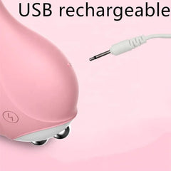 Luxurious silicone vibrator with a flexible and contoured design for targeted stimulation