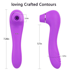 Close up of the suction head of Succionador Sucking Dual showing the soft silicone material