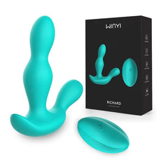 Man using Winyi Richard Masajeador Prostático for prostate massage