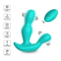 Close-up of Winyi Richard Masajeador Prostático with ergonomic design