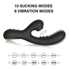 Close-up of the powerful motor and multiple vibration settings of the Vibrador Winyi Joanna