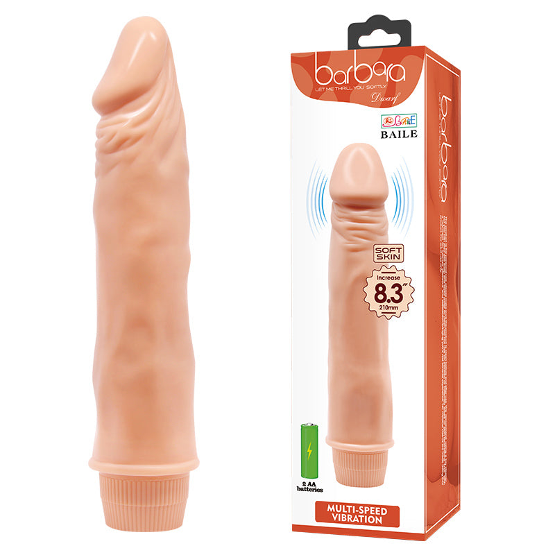 Vibrador Barbara Dwarf, a small and powerful pink vibrator for discreet pleasure