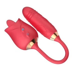 Premium quality rose vibrator with multiple vibration modes and luxurious design