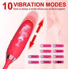 Indulge in ultimate pleasure and luxury with the Rose Vibrator - a must-have for every sensual enthusiast