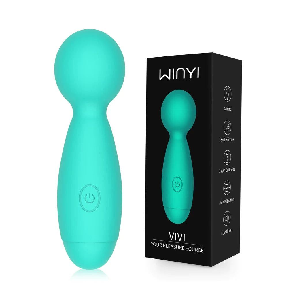 Compact and lightweight Winyi Vivi Masajeador with heat function and adjustable speed settings