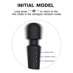 Versatile massage wand for relieving tension and promoting overall well-being