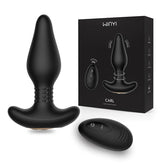 Black Winyi Carl Plug Vibrador with Smooth Texture and Powerful Vibration