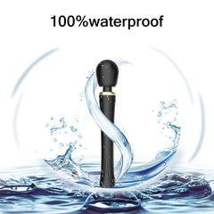 Winyi Klaus Masajeador packaging featuring product benefits and usage instructions