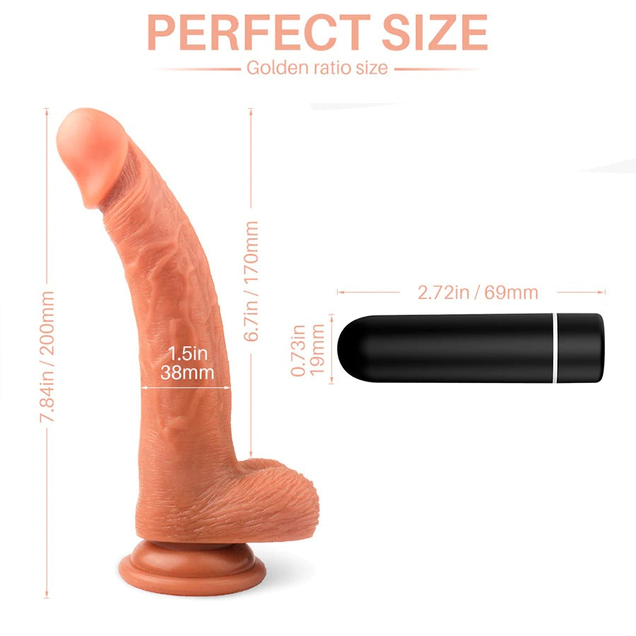 Dildo Vibrador Croods: A high-quality silicone vibrator with multiple vibration settings