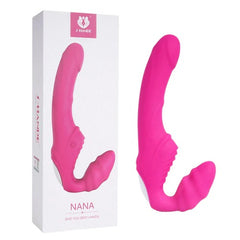Silicone dual stimulator with flexible design for customized pleasure