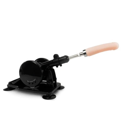 Sex Machine Génova with adjustable speed and multiple attachments for pleasure