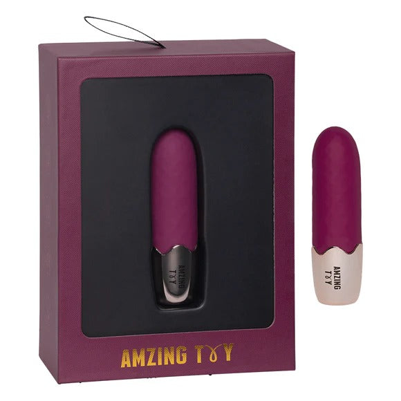 Bala vibradora Candice in deep wine red color, a sleek and powerful product for intimate pleasure