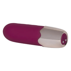 Bala Vibradora Candice - Vinotinto, a sleek and powerful vibrating bullet in deep red color