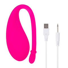 Potente vibrador doble con estimulación clitoriana y punto G