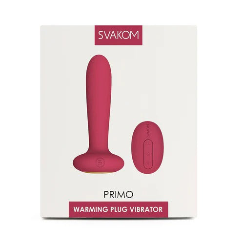 Primo Svakom Plug Vibrador for intense and pleasurable stimulation