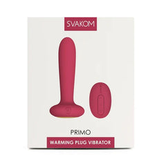Primo Svakom Plug Vibrador for intense and pleasurable stimulation