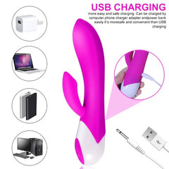 Vibrador Collins: A sleek, black vibrator with multiple vibration settings and a curved design for targeted pleasure