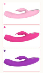 Close-up of Vibrador Scot in action, highlighting its powerful vibrations and multiple speed settings