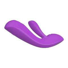 Waterproof and rechargeable vibrator with soft silicone texture