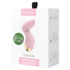Close-up image of Pulse Pure Svakom Succionador Clitorial, a sleek and powerful clitoral stimulator for intense pleasure