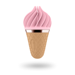 Satisfyer Sweet Treat Temptation clitoral vibrator with soft silicone texture and multiple stimulation modes