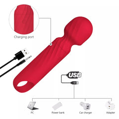 Alt text: Mini Masajeador Hi Ladyia, a compact and portable massager for at-home relaxation