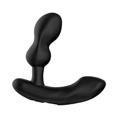 Black Lovense Edge 2 prostate massager with adjustable angles and app connectivity