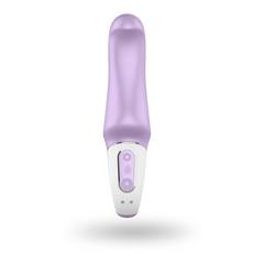 Satisfyer Vibes Charming Style Recargable in deep purple color with 100% waterproof design