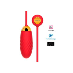 Bala vibradora interactiva Ella Neo Svakom, a sleek and powerful interactive vibrating bullet designed for women's pleasure, with app control and multiple vibration modes, perfect for solo or couples play