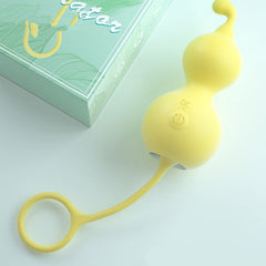 Bala Mini Gourd Lilo in vibrant red color, perfect for relaxation and meditation sessions