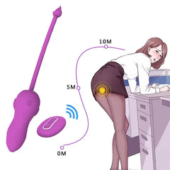 Wireless remote control Miki vibrating egg for discreet pleasure on the go