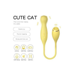 This image shows the Cat Dual Vibrator By Lilo, a flexible and powerful pleasure device for women