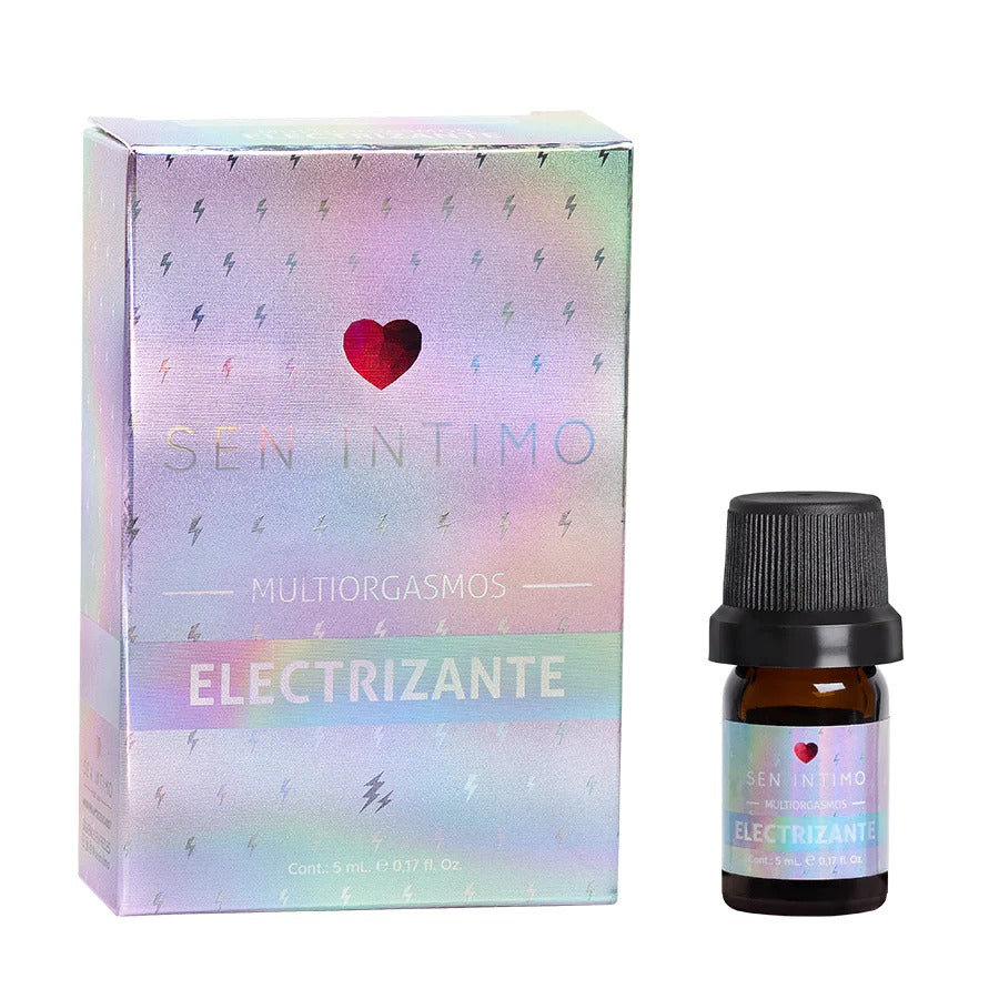 Lubricante Multiorgasmos Electrizante X 5ml SEN for heightened pleasure and sensation
