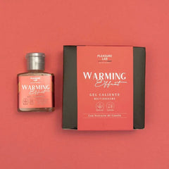 Lubricante multiorgásmico con efecto de calor para mayor estimulación